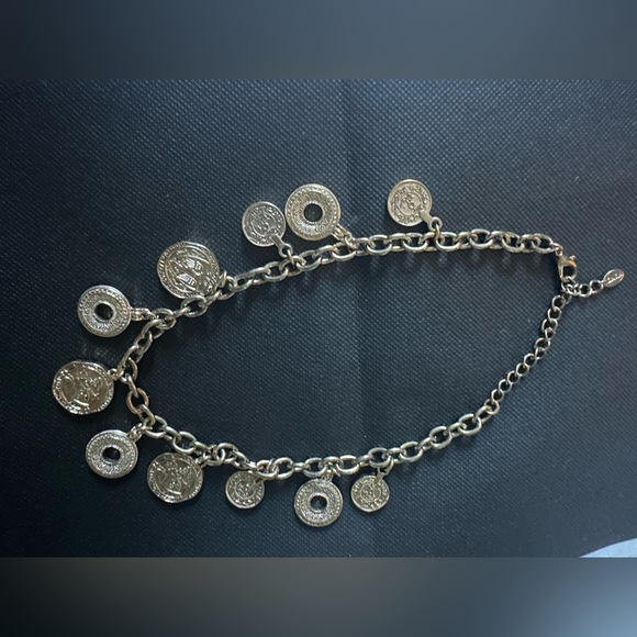 COPY - ZARA Women Gold Tone Charm Necklace - Picture 15 of 15